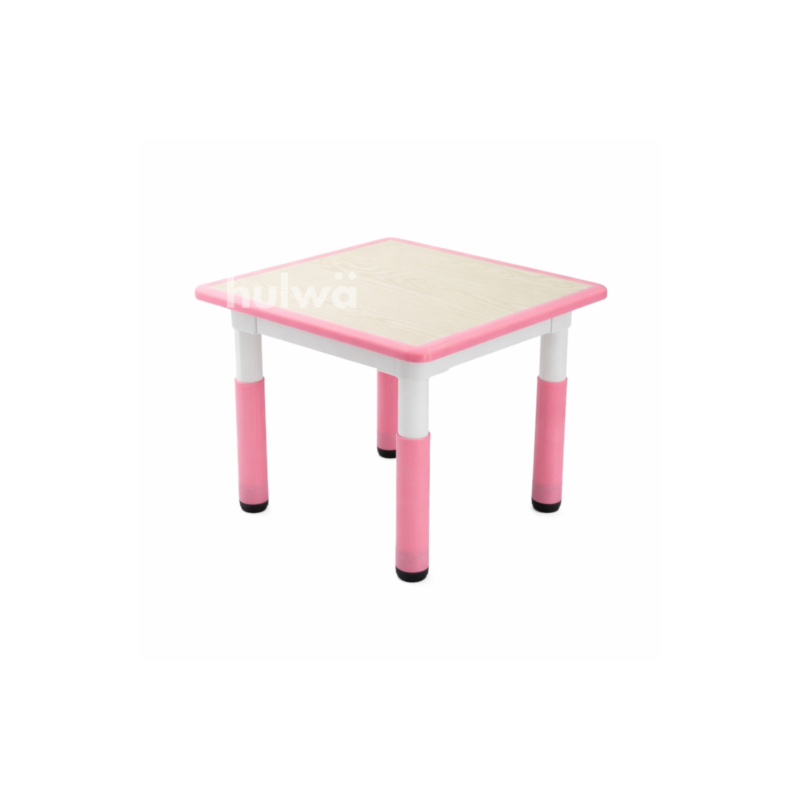 Hover Meja Grafitti 60 x 60 + 2 Kursi Pink