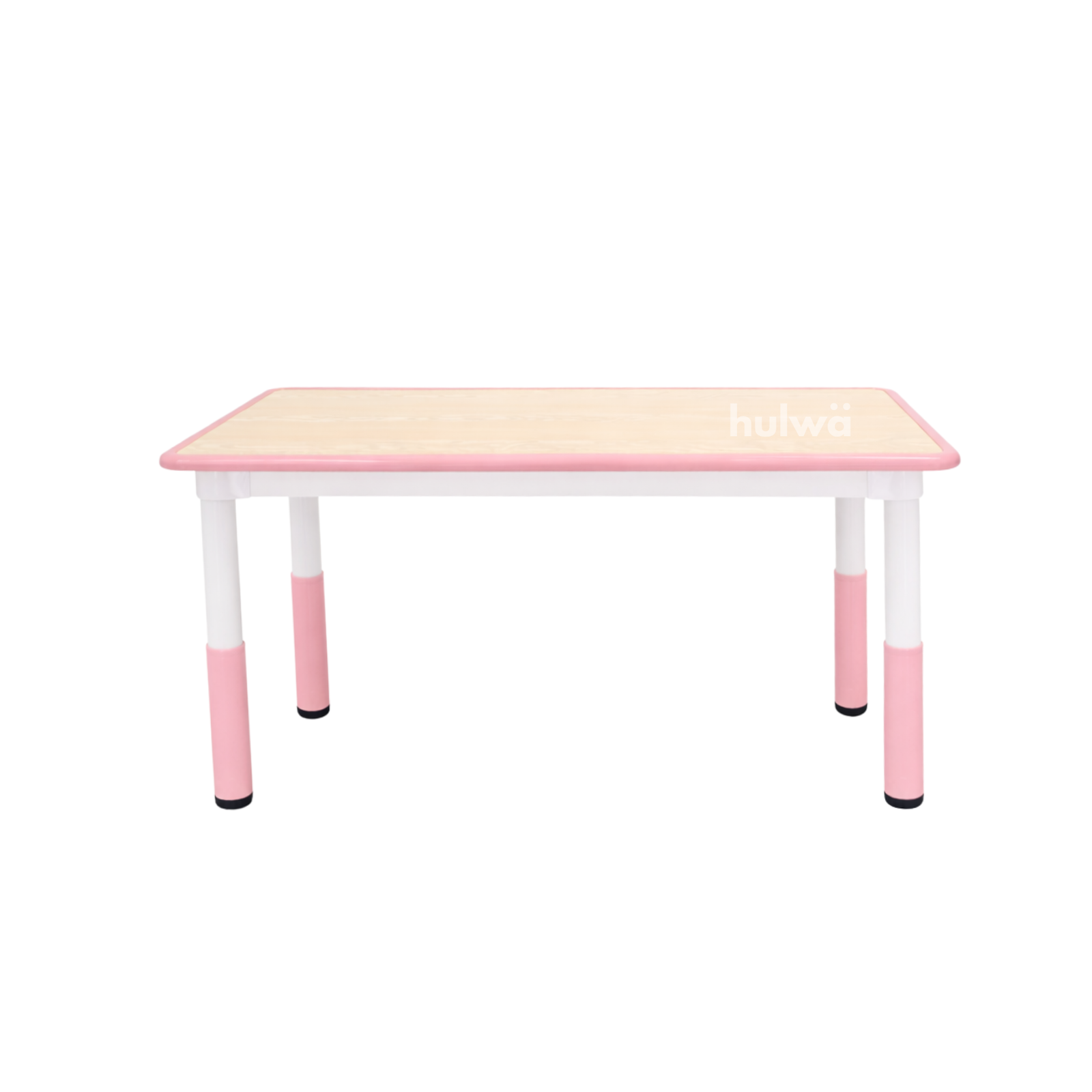 Hover Meja Grafitti 120 x 60 + 6 Kursi Pink